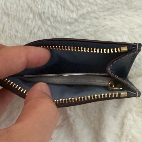 Coach Denim Signature Card Case - Picture 3 of 7